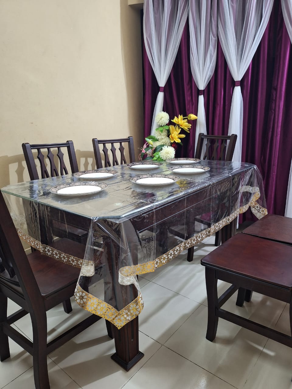 Transparent Table Cloth